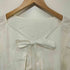 ロクビューティーアンドユースユナイテッドアローズ 6 BEAUTY & YOUTH UNITED ARROWS 16SS BACK RIBBON BLOUSE バックリボンブラウス レディース