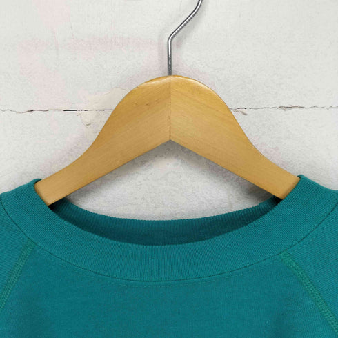 ヘインズ Hanes 80~90S メタリックプリントラグランスウェット メンズ XL