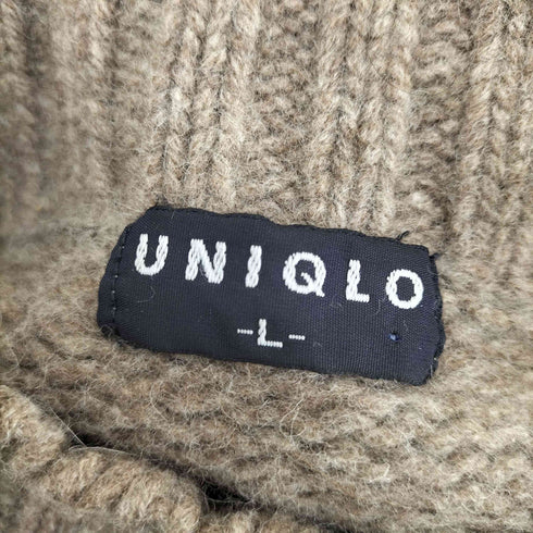 ユニクロ UNIQLO 90S OLD モックネックケーブルニット メンズ JPN:L