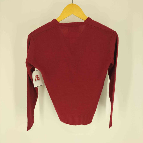 70S RUGBY SPORTSWEAR Vネック アクリル ニット レディース