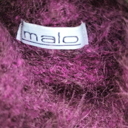 マーロ malo MADE IN ITALY カシミヤメランジハイネックニット レディース EUR:44
