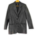 ザラ ZARA FAUX LEATHER OVERSIZED BLAZER メンズ import:XS
