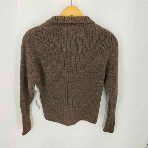 ポールスチュアート Paul Stuart MADE IN ENGLAND ウールニットカーディガン レディース import:M