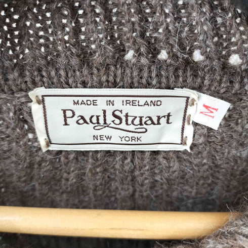 ポールスチュアート Paul Stuart MADE IN ENGLAND ウールニットカーディガン レディース import:M
