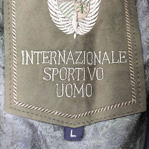 INTERNAZIONALE A-2 牛革レザージャケット メンズ