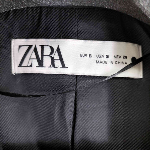 ザラ ZARA ハーフスリーブテーラードジャケット レディース S