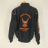 ハーレーダビッドソン HARLEY-DAVIDSON KING OF THE ROAD イーグル 刺繍 ジップアップ ジャケット メンズ import:L