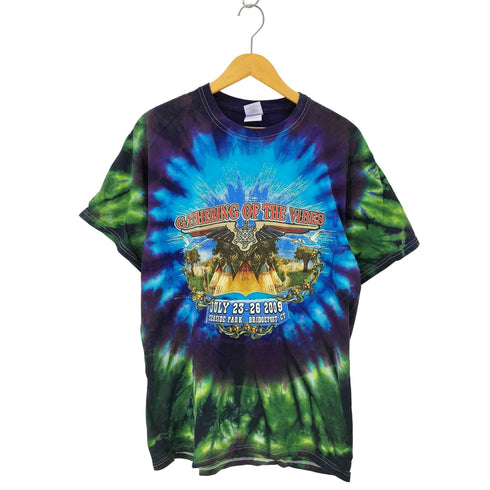 ギルダン GILDAN 00s タイダイ染 クルーネックTシャツ メンズ L