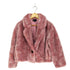 ザラ ZARA TRF フェイクファーショートジャケット レディース import:S