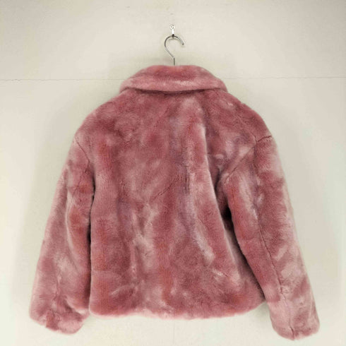 ザラ ZARA TRF フェイクファーショートジャケット レディース import:S