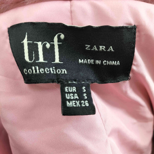 ザラ ZARA TRF フェイクファーショートジャケット レディース import:S