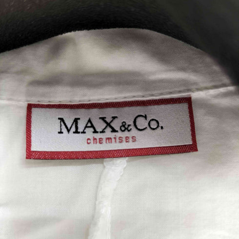 マックスアンドコー MAX & CO. フリルデザインブラウス レディース
