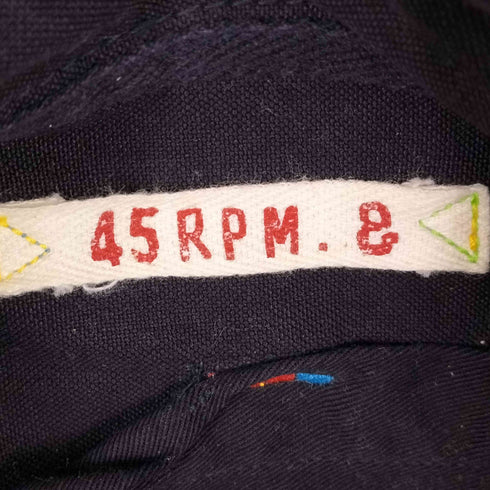 フォーティーファイブアールピーエム 45rpm & インディゴ刺繍ハンドバッグ レディース