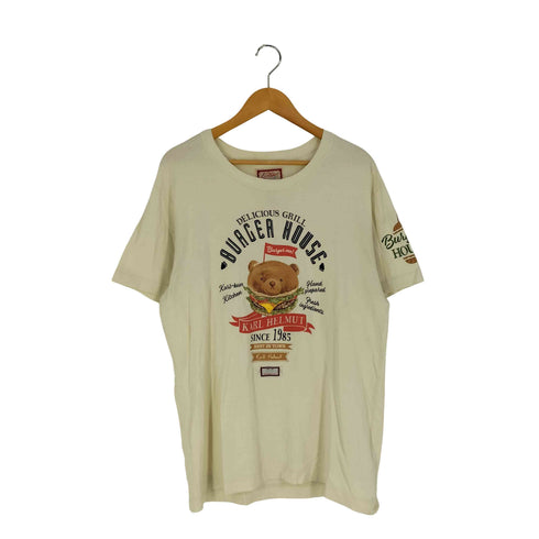 カールヘルム Karl Helmut ハンバーガーKARLくんプリントTシャツ メンズ JPN:4