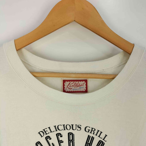 カールヘルム Karl Helmut ハンバーガーKARLくんプリントTシャツ メンズ JPN:4