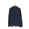 ポロラルフローレン POLO RALPH LAUREN CUSTOM FIT ポニー刺繍 アーム ナンバリングワッペン ロングスリーブ ポロシャツ メンズ import:L