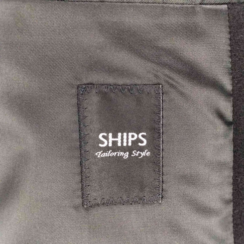 シップス SHIPS カシミヤ3% ショートチェスターコート メンズ