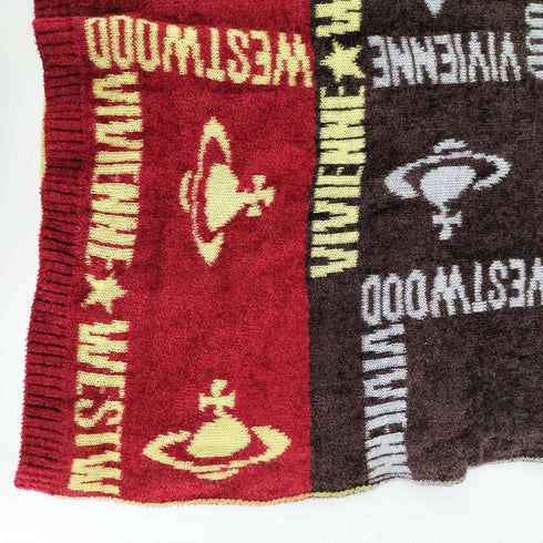 ヴィヴィアンウエストウッドマン Vivienne Westwood MAN 総柄 マフラー メンズ
