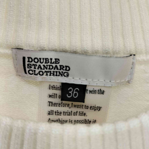 ダブルスタンダードクロージング DOUBLE STANDARD CLOTHING 24SS ハートジャガードニット レディース JPN:36
