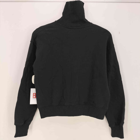 カルバンクラインジーンズ Calvin Klein Jeans ミッド スケール モノグラム ロールネック スウェットシャツ レディース import:XS
