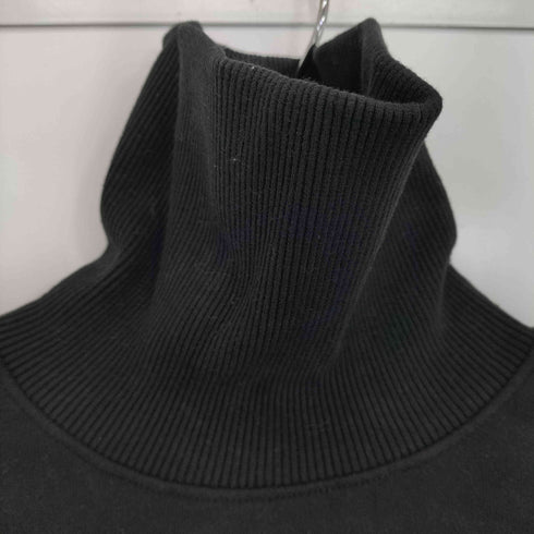 カルバンクラインジーンズ Calvin Klein Jeans ミッド スケール モノグラム ロールネック スウェットシャツ レディース import:XS