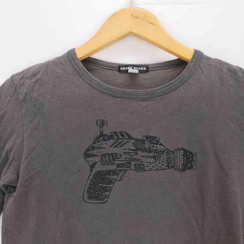 オゾンロックス OZONE ROCKS プリントクルーネックTシャツ レディース JPN:S