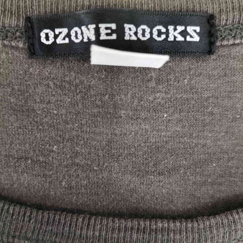 オゾンロックス OZONE ROCKS プリントクルーネックTシャツ レディース JPN:S