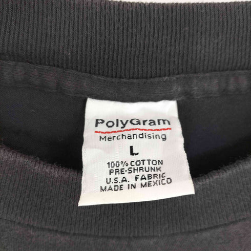 POLYGRAM 1998コピーライト アーティストプリントTシャツ メンズ import:L