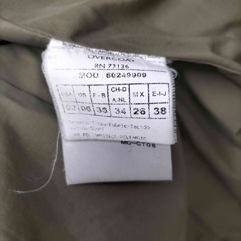 マックスアンドコー MAX & CO. MANTEL OVER COAT オーバーコート レディース FR:36