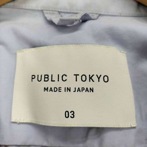 パブリックトウキョウ PUBLIC TOKYO オーバーサイズL/Sシャツ メンズ JPN:3