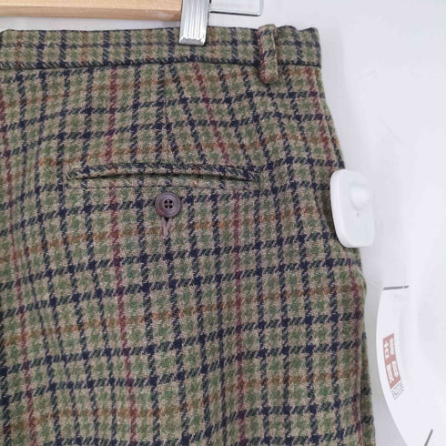 エディーバウアー Eddie Bauer 90S 白タグ 1タックウールスラックス メンズ 14