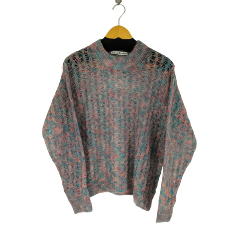 アクネストゥディオズ ACNE STUDIOS ディストレスド ストライプセーター レディース XXS