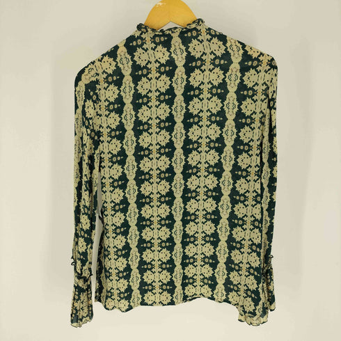 エトロ ETRO イタリア製 総柄 シルク シャツ ブラウス レディース EUR:40