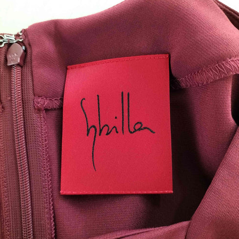 シビラ Sybilla トリアセドライポンチドレス レディース JPN:L