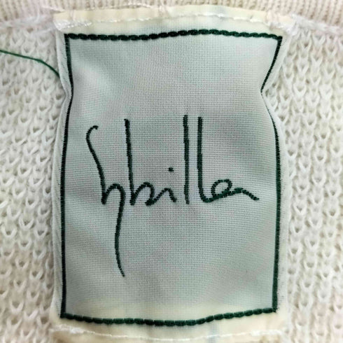 シビラ Sybilla フリルカーディガン レディース JPN:L