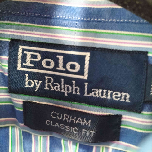 ポロバイラルフローレン Polo by RALPH LAUREN CURHAM CLASSIC FIT L/Sシャツ ポニー無 メンズ JPN:M