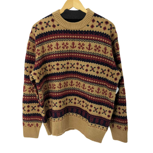 ユニクロジェイダブリューアンダーソン UNIQLO JW ANDERSON スフレヤーンフェアアイルセーター メンズ JPN:L