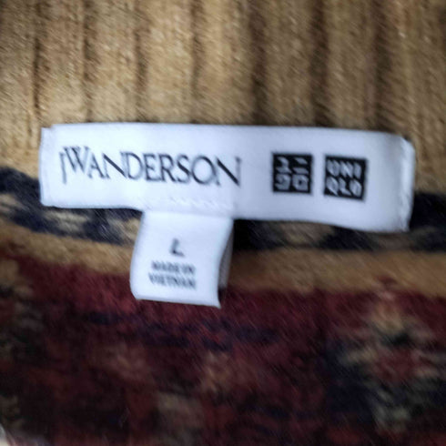 ユニクロジェイダブリューアンダーソン UNIQLO JW ANDERSON スフレヤーンフェアアイルセーター メンズ JPN:L