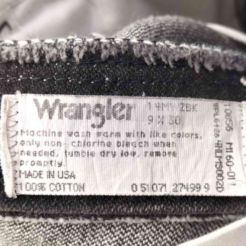 ラングラー Wrangler USA製 ジップフライ デニム パンツ レディース 33