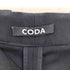 CODA Black Heavy Weight Wool Poly Flared Cut Cargo Pants メンズ 2
