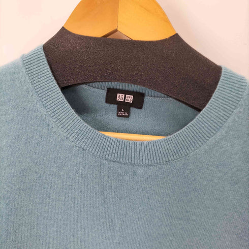 ユニクロ UNIQLO カシミヤクルーネックセーター メンズ JPN:L
