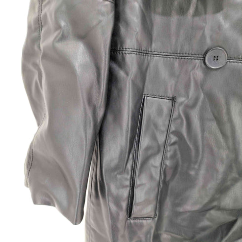 ザラ ZARA フェイクレザージャケット レディース import:S