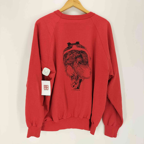 Penmans 80-90s プリントクルーネックスウェット レディース import:XL