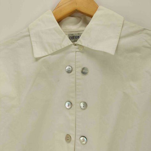 COTTONADE ダブルボタンシャツ レディース JPN:1