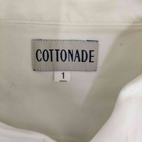 COTTONADE ダブルボタンシャツ レディース JPN:1