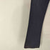 MADE IN ITALY ダブルベルト ローライズ ブーツカットチノパンツ LAMPO ナス紺 フェード レディース EUR:38
