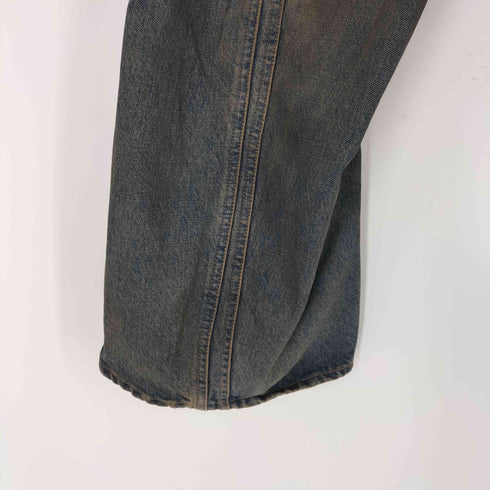 ネヴァーフォーゲット NVRFRGT 3D TWISTED WIDE LEG JEANS メンズ 2