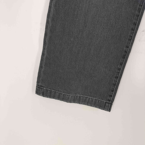 ネオンサイン NEON SIGN Loose Denim Pants BLACK USED メンズ 44