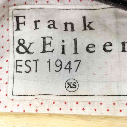 フランクアンドアイリーン Frank&Eileen BARRY スキッパーシャツ レディース JPN:XS