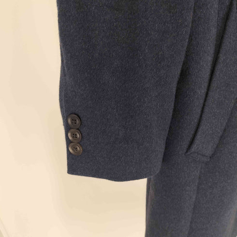 コムサメン COMME CA MEN 裏地玉虫 アンゴラ ウール チェスターコート メンズ JPN:L
